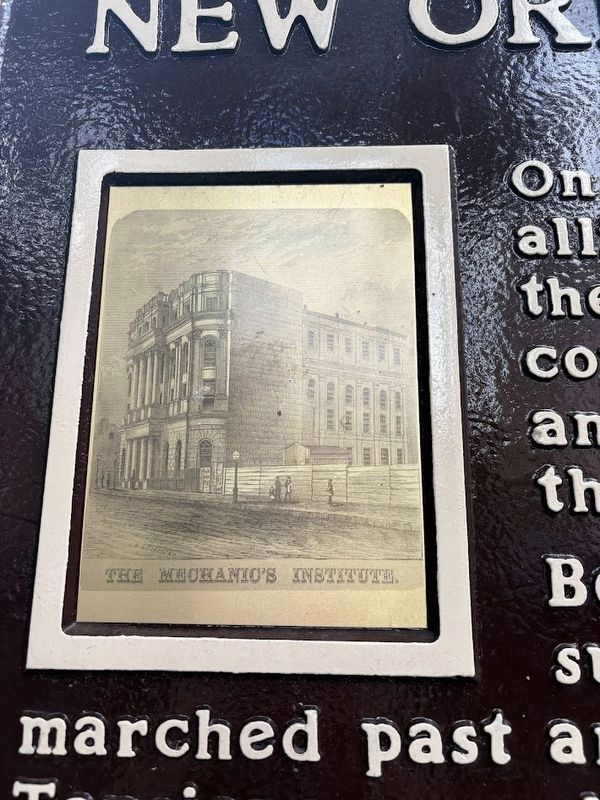 Close-up of the photo on the marker. Click for full size. Close-up of the photo on the marker image. Click for full size.
