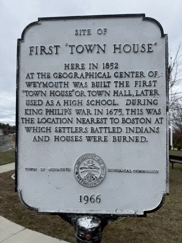 First “Town House” Marker. Click for full size. First “Town House” Marker image. Click for full size.