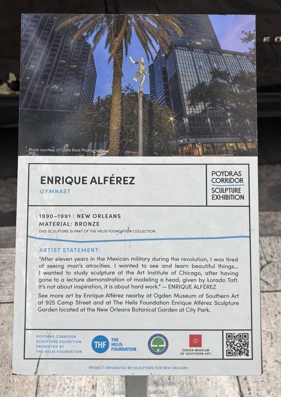 Enrique Alférez Marker. Click for full size. Enrique Alférez Marker image. Click for full size.