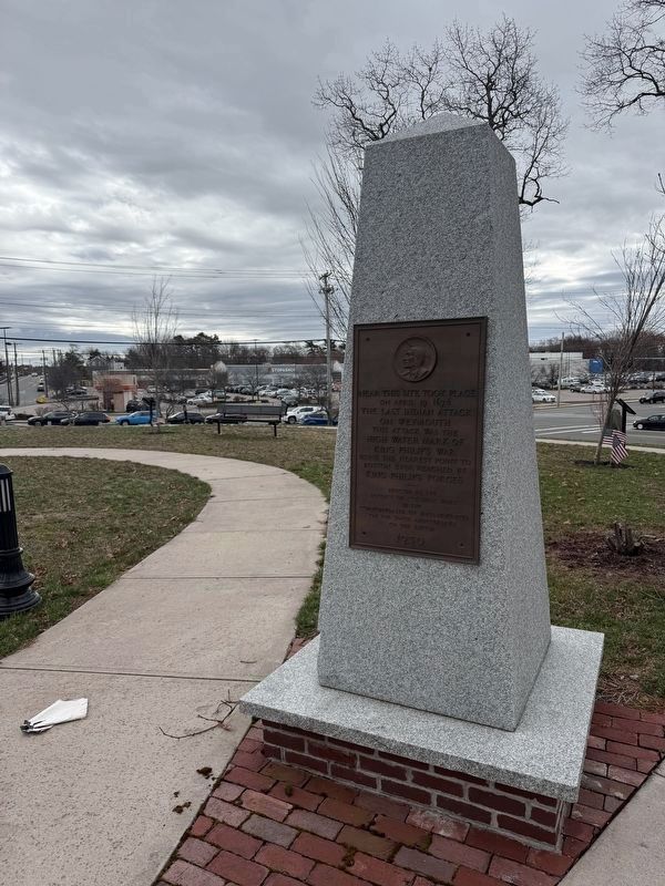 The Last Indian Attack Marker. Click for full size. The Last Indian Attack Marker image. Click for full size.