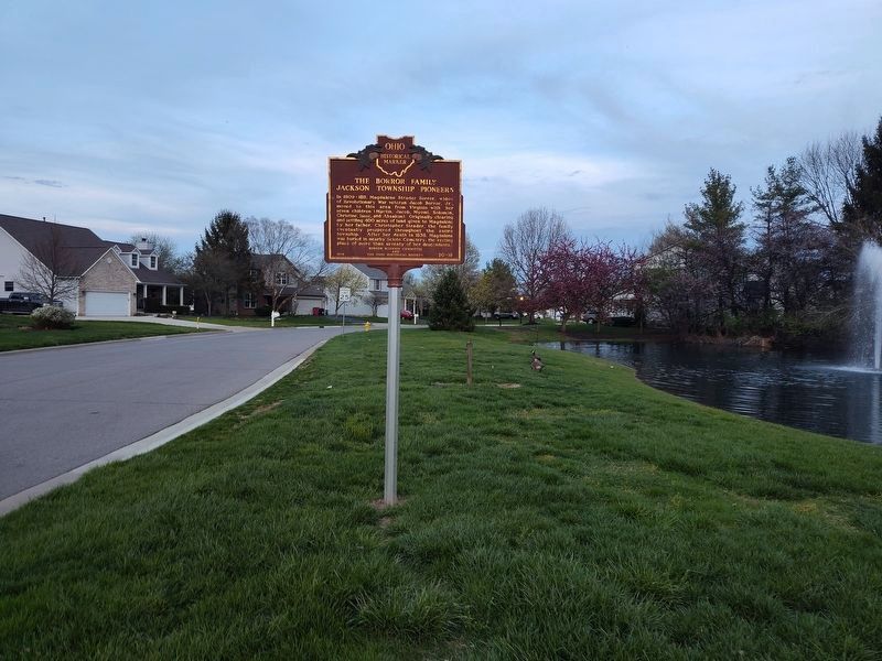 The Borror Family / Borror's Corners Marker. Click for full size. The Borror Family / Borror's Corners Marker image. Click for full size.
