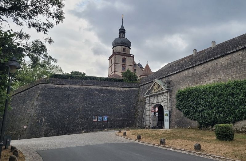 Festung Marienberg / Marienberg Fortress Marker image. Click for full size.