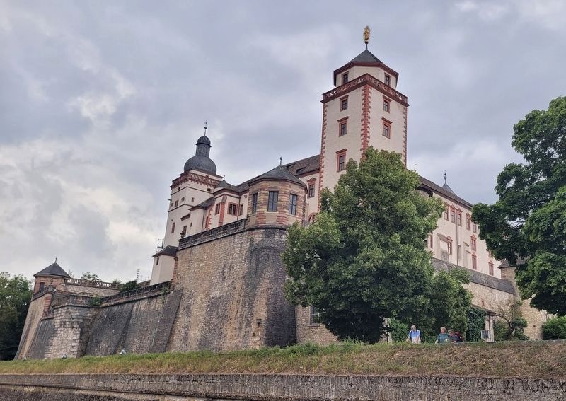 Festung Marienberg / Marienberg Fortress Marker image. Click for full size.