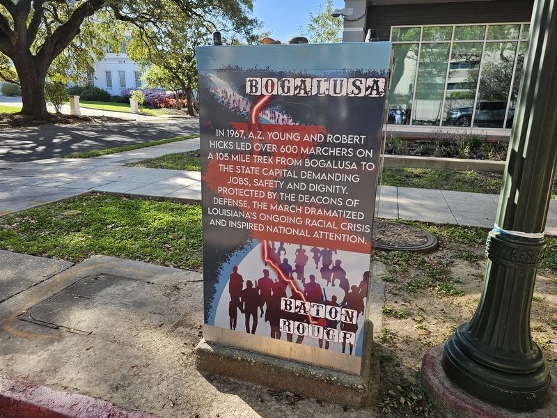 Bogalusa to Baton Rouge March Marker. Click for full size. Bogalusa to Baton Rouge March Marker image. Click for full size.