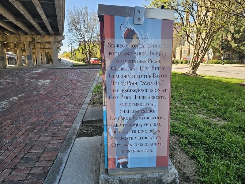 Baton Rouge Pool Swim-In Marker. Click for full size. Baton Rouge Pool Swim-In Marker image. Click for full size.