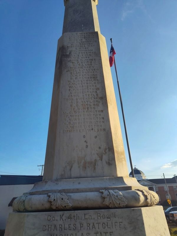Amite County Confederate Honor Roll Marker image. Click for full size.