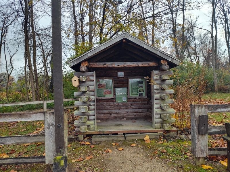 Caesar Creek Pioneer Village Marker. Click for full size. Caesar Creek Pioneer Village Marker image. Click for full size.