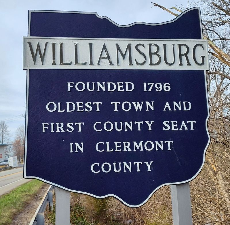 Williamsburg Marker. Click for full size. Williamsburg Marker image. Click for full size.