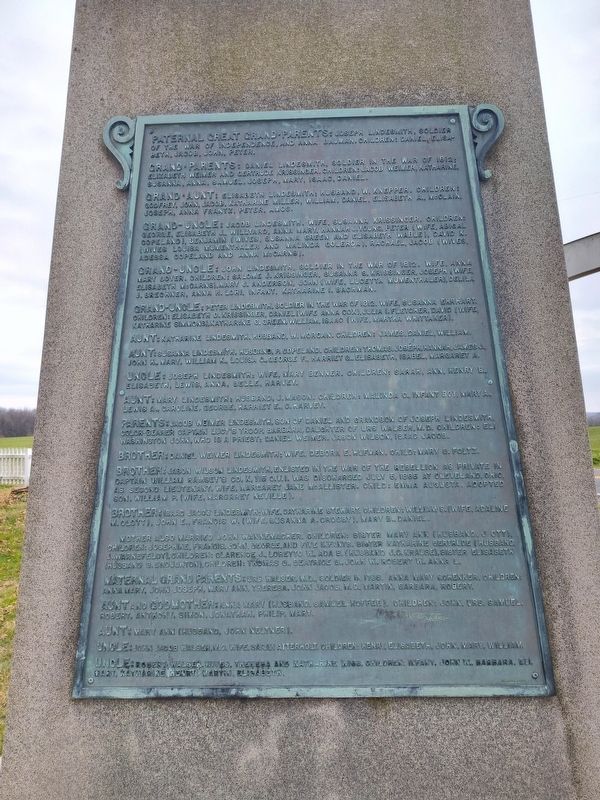 Rev.Eli Washington John Lindesmith Marker. Click for full size. Rev.Eli Washington John Lindesmith Marker image. Click for full size.