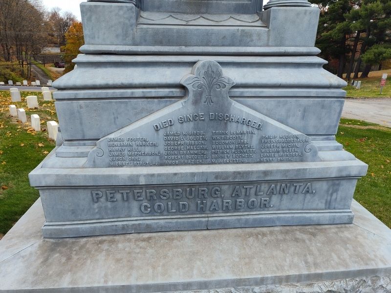 East Liverpool Civil War Memorial. Click for full size. East Liverpool Civil War Memorial image. Click for full size.