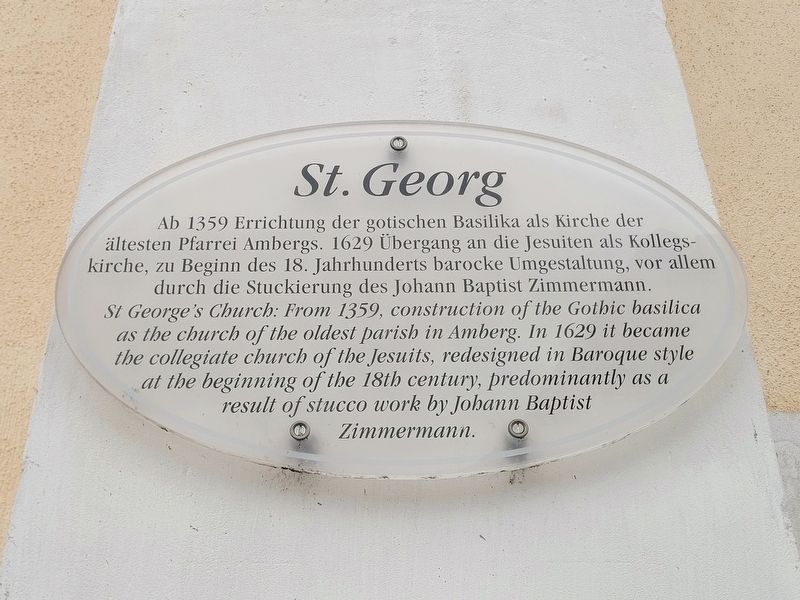 St. Georg Marker. Click for full size. St. Georg Marker image. Click for full size.