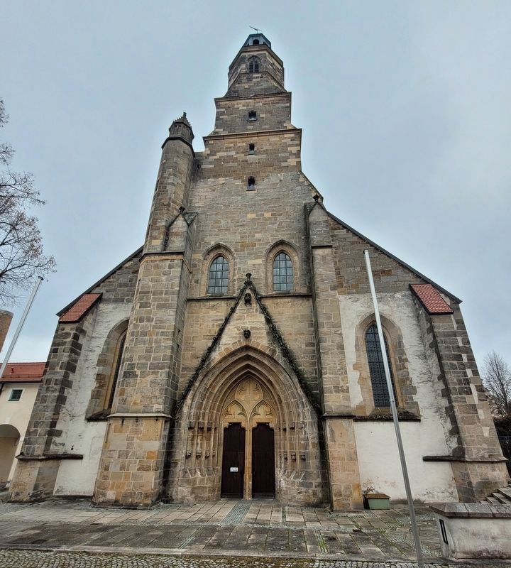 St. Georg / St George's Church Marker. Click for full size. St. Georg / St George's Church Marker image. Click for full size.
