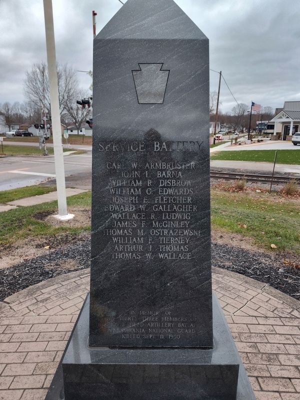 Troop Train Accident Memorial image. Click for full size.