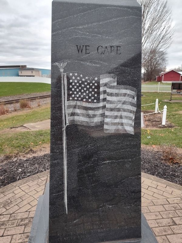 Troop Train Accident Memorial image. Click for full size.