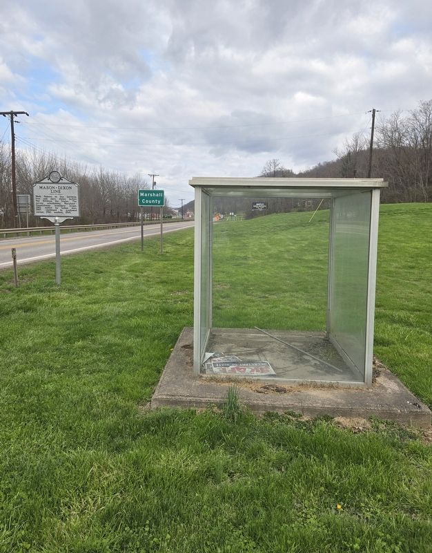 Mason-Dixon Line Marker image. Click for full size.