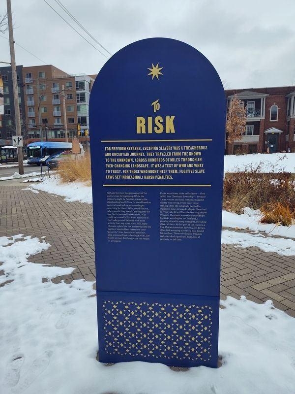 To Risk Marker. Click for full size. To Risk Marker image. Click for full size.