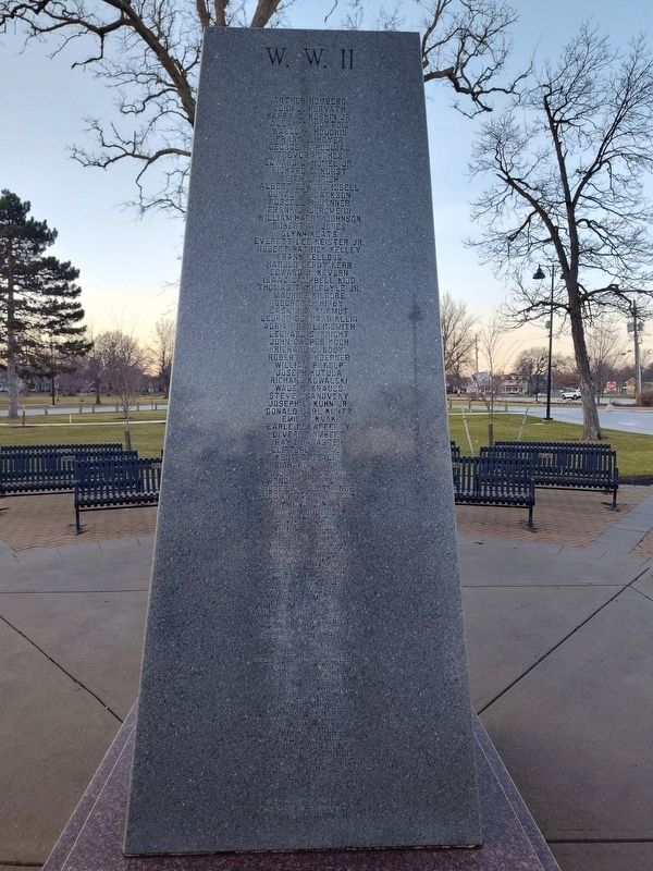Lakewood Veterans War Memorial. Click for full size. Lakewood Veterans War Memorial image. Click for full size.