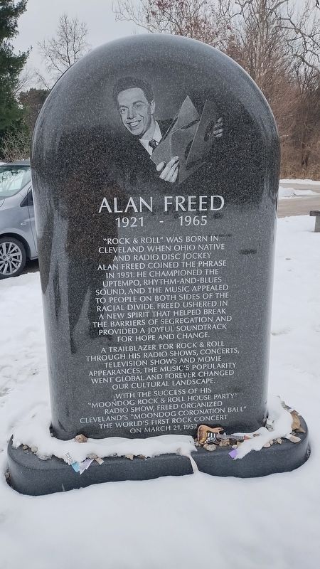 Alan Freed Marker image. Click for full size.