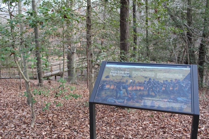 Attacking the High Ground Marker. Click for full size. Attacking the High Ground Marker image. Click for full size.
