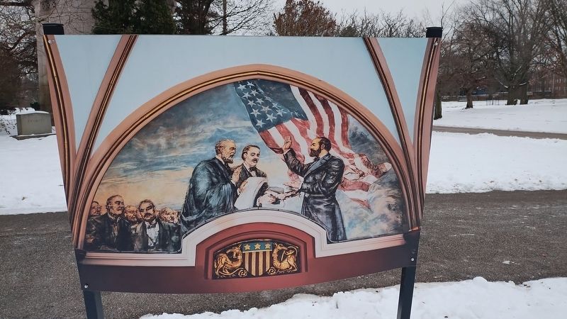 Welcome To The James A. Garfield Memorial image. Click for full size.