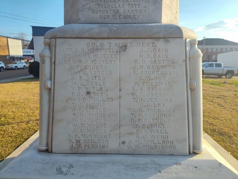 Amite County Confederate Honor Roll Marker image. Click for full size.