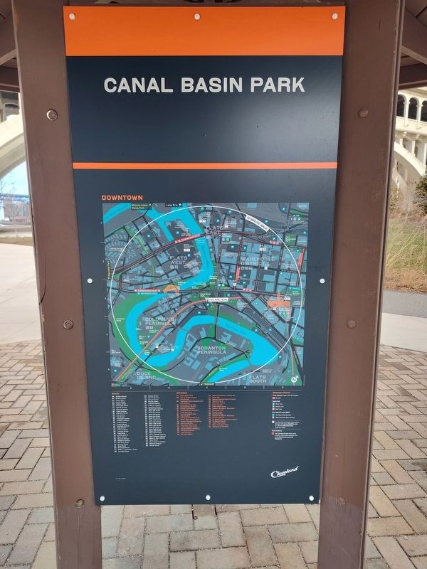 Ohio & Erie Canalway Marker image. Click for full size.