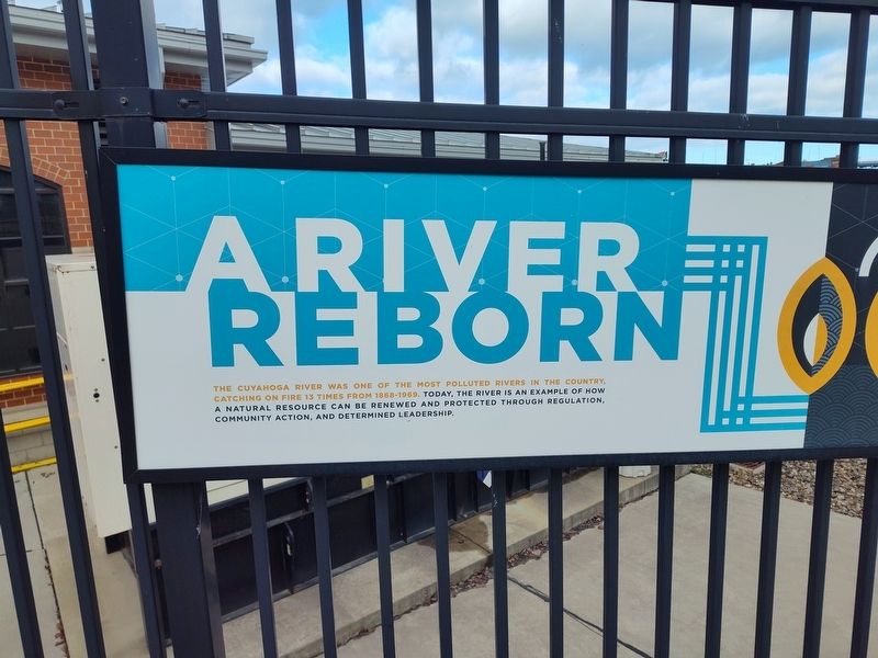 A River Reborn Marker, Side One image. Click for full size.