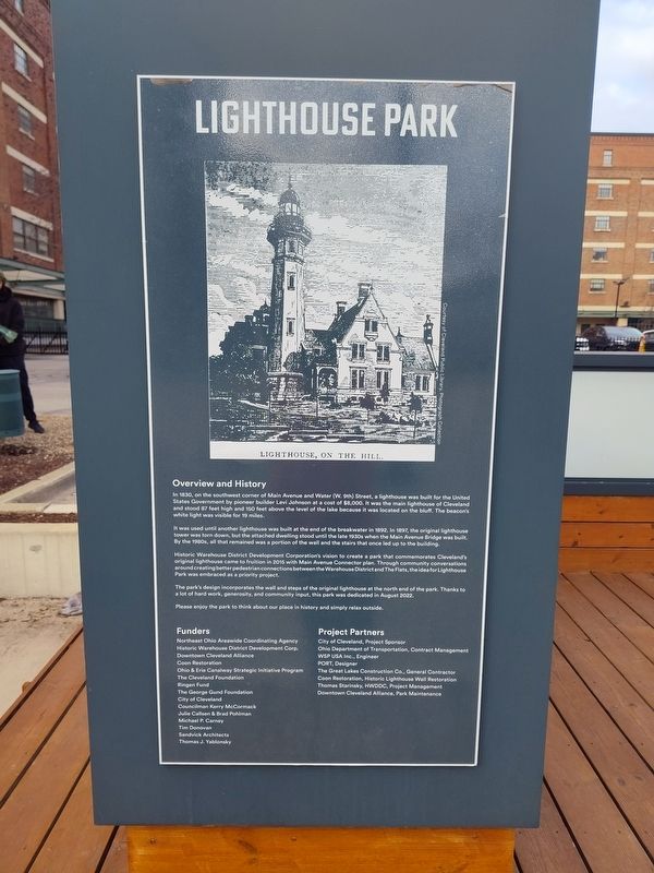 Lighthouse Park Marker. Click for full size. Lighthouse Park Marker image. Click for full size.