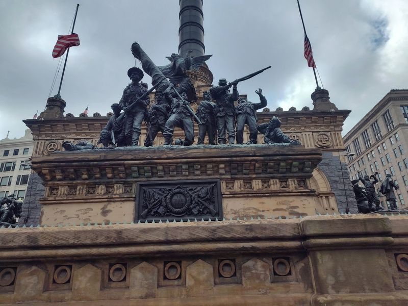 Soldiers' and Sailors' Monument. Click for full size. Soldiers' and Sailors' Monument image. Click for full size.