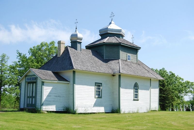 St. Michael's Ukrainian Orthodox Church. Click for full size. St. Michael's Ukrainian Orthodox Church image. Click for full size.