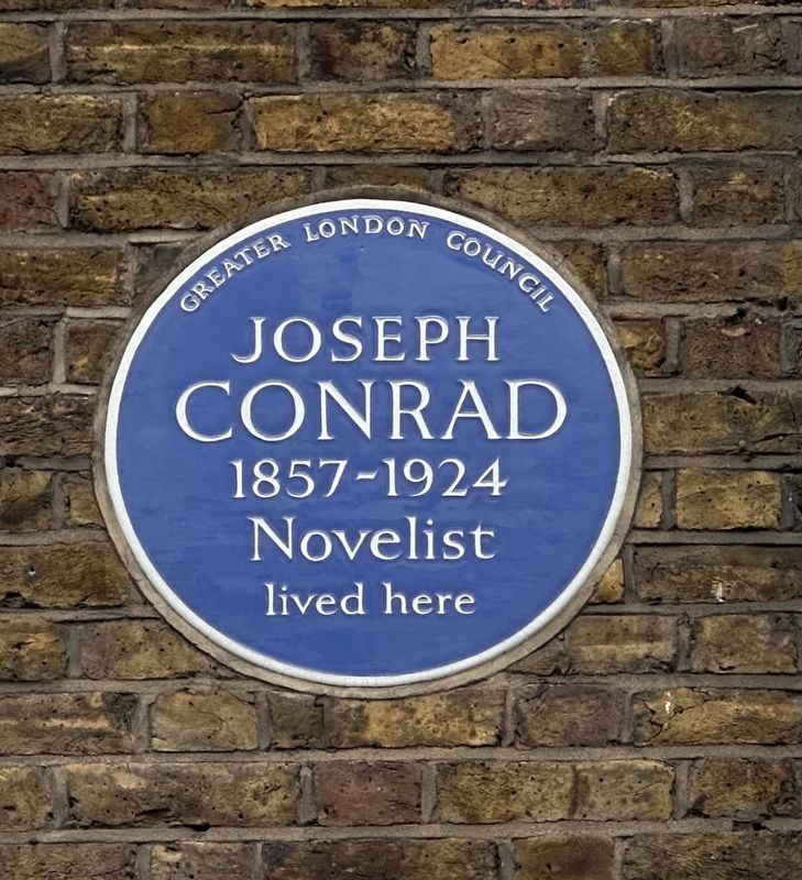 Joseph Conrad Marker. Click for full size. Joseph Conrad Marker image. Click for full size.
