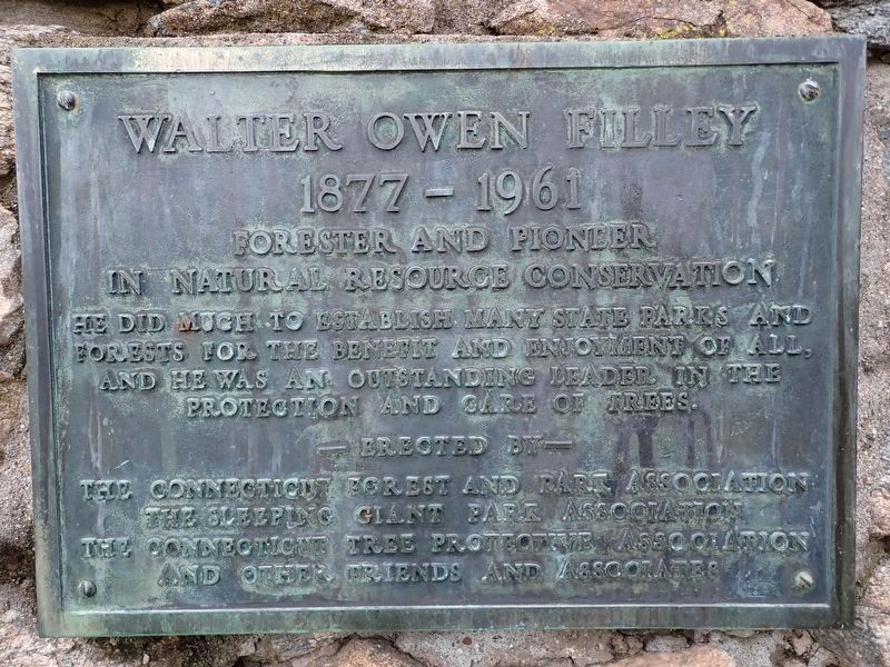 Walter Owen Filley Marker. Click for full size. Walter Owen Filley Marker image. Click for full size.