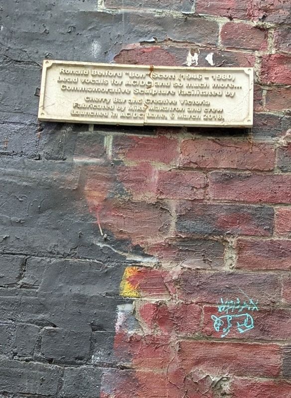 Bon Scott Marker. Click for full size. Bon Scott Marker image. Click for full size.