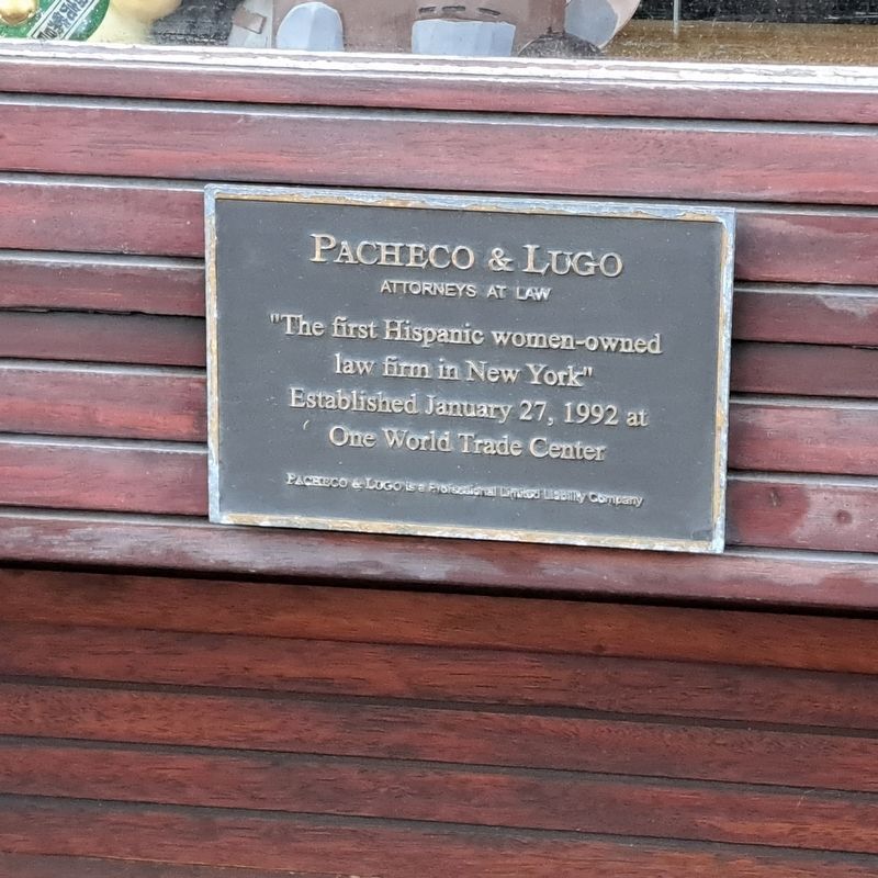 Pacehco & Lugo Marker. Click for full size. Pacehco & Lugo Marker image. Click for full size.