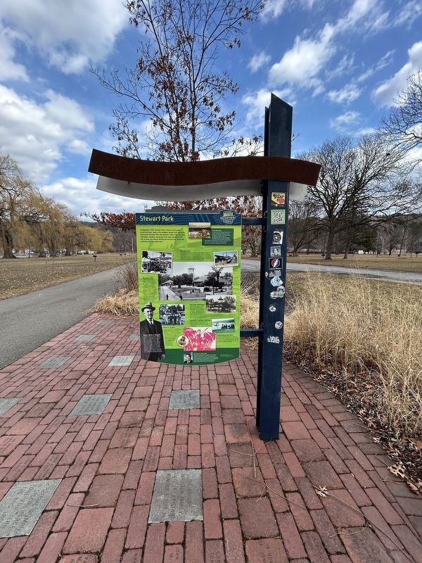 Stewart Park Marker. Click for full size. Stewart Park Marker image. Click for full size.