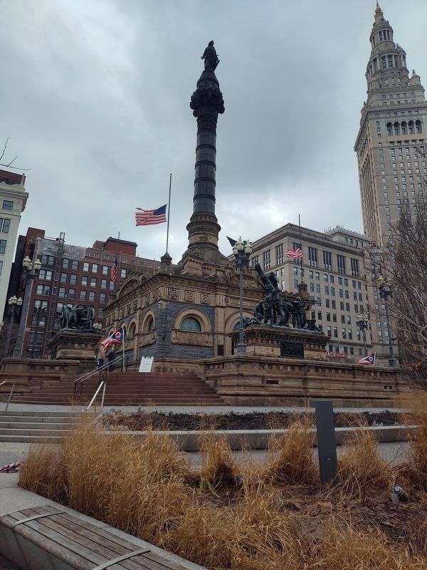 Cuyahoga County Soldiers' and Sailors' Monument. Click for full size. Cuyahoga County Soldiers' and Sailors' Monument image. Click for full size.