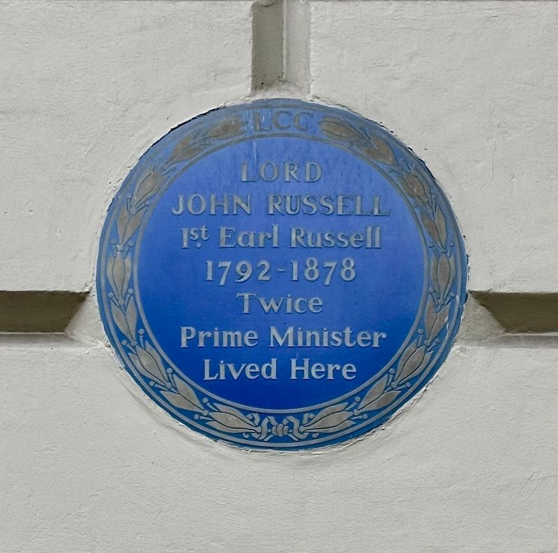 Lord John Russell Marker. Click for full size. Lord John Russell Marker image. Click for full size.