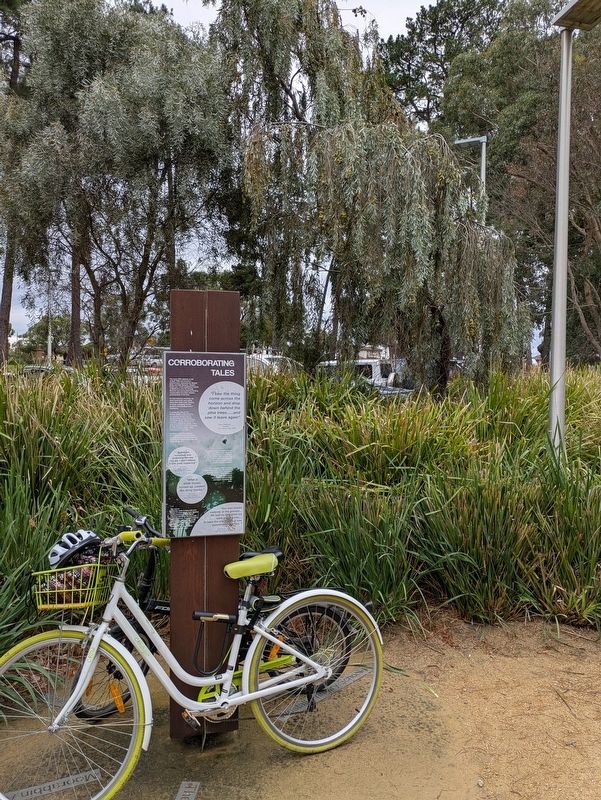 Flying Saucer Sighting Marker in Grange Reserve. Click for full size. Flying Saucer Sighting Marker in Grange Reserve image. Click for full size.