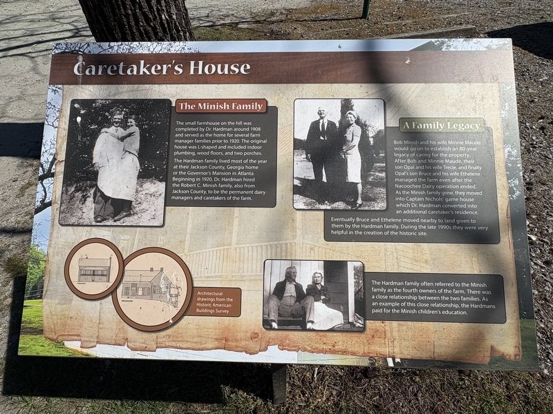Caretaker's House Marker. Click for full size. Caretaker's House Marker image. Click for full size.