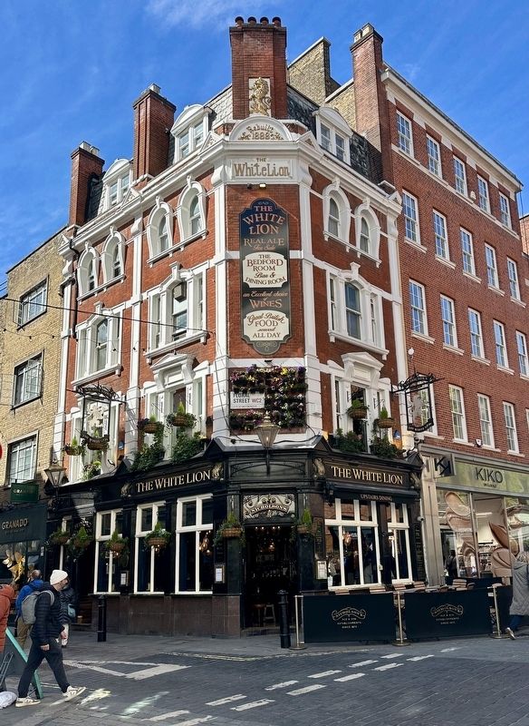 The White Lion. Click for full size. The White Lion image. Click for full size.