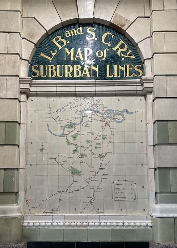 Tiled map - suburban lines (see Photo 2). Click for full size. Tiled map - suburban lines (see Photo 2) image. Click for full size.