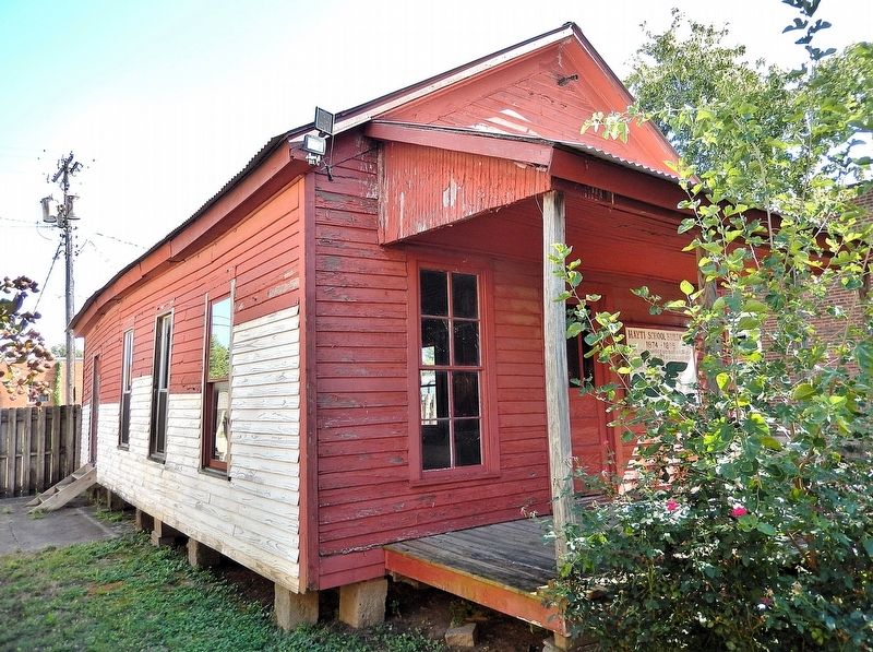 Hayti School Building (<i>northwest elevation</i>). Click for full size. Hayti School Building (<i>northwest elevation</i>) image. Click for full size.