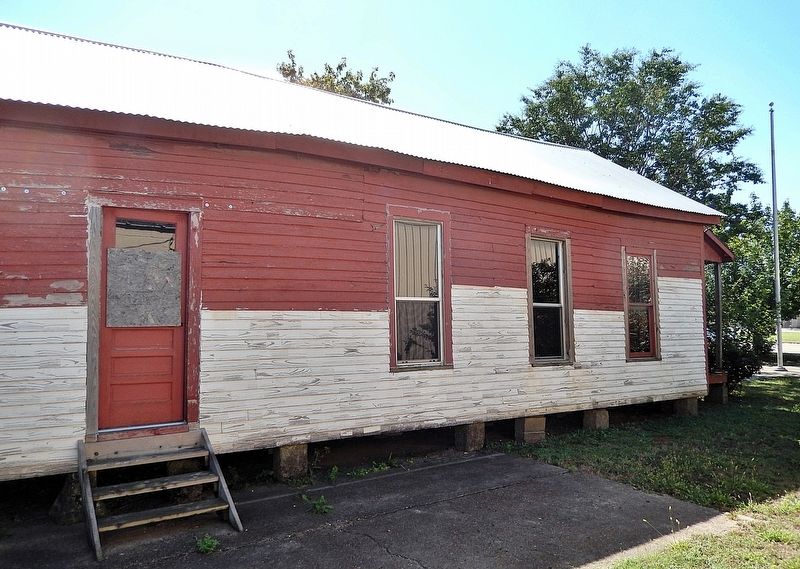 Hayti School Building (<i>northeast elevation</i>). Click for full size. Hayti School Building (<i>northeast elevation</i>) image. Click for full size.