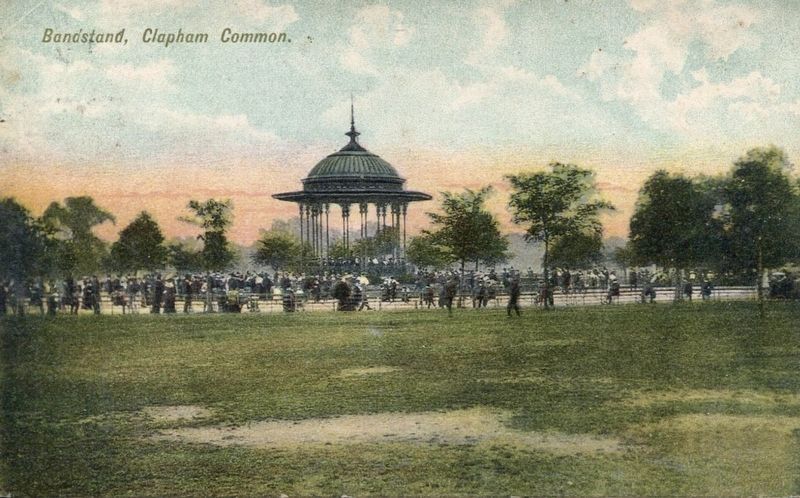 Bandstand, Clapham Common. Click for full size. Bandstand, Clapham Common image. Click for full size.