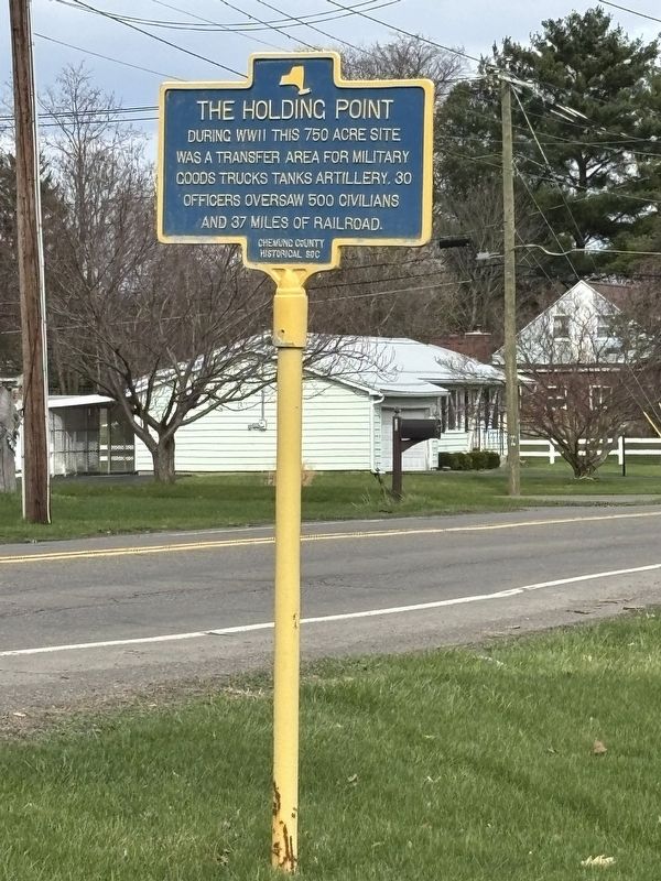 The Holding Point Marker. Click for full size. The Holding Point Marker image. Click for full size.