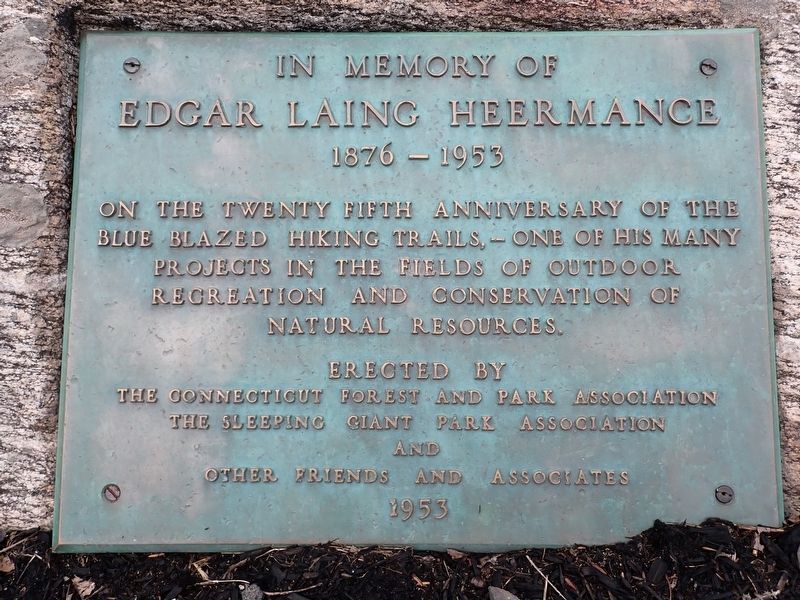 Edgar Laing Heermance Marker image. Click for full size.
