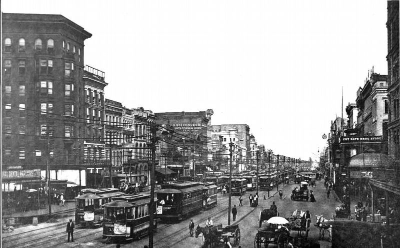 Canal Street 1903 image. Click for full size.