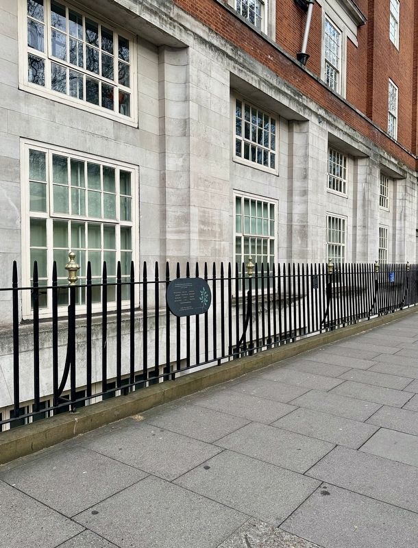 Tavistock Square Bus Bombing Memorial. Click for full size. Tavistock Square Bus Bombing Memorial image. Click for full size.