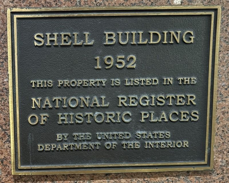 Shell Building Marker image. Click for full size.