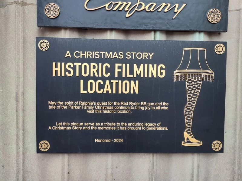 A Christmas Story Marker. Click for full size. A Christmas Story Marker image. Click for full size.